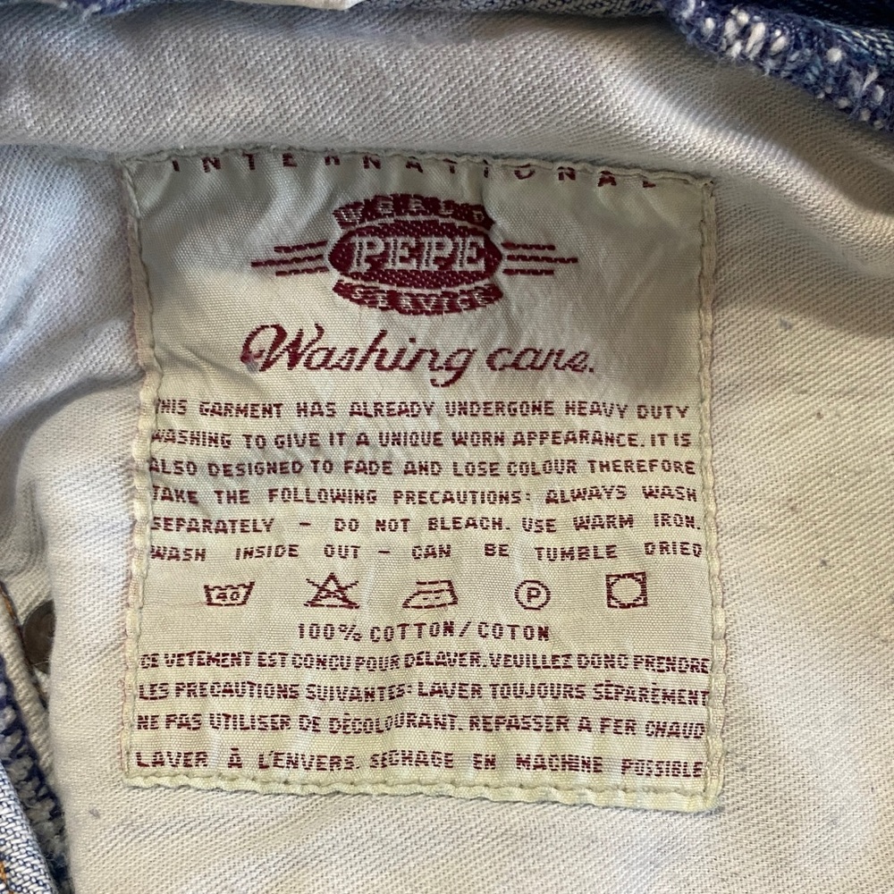 Vintage Pepe Jeans High Rise Denim - Picture 5 of 12